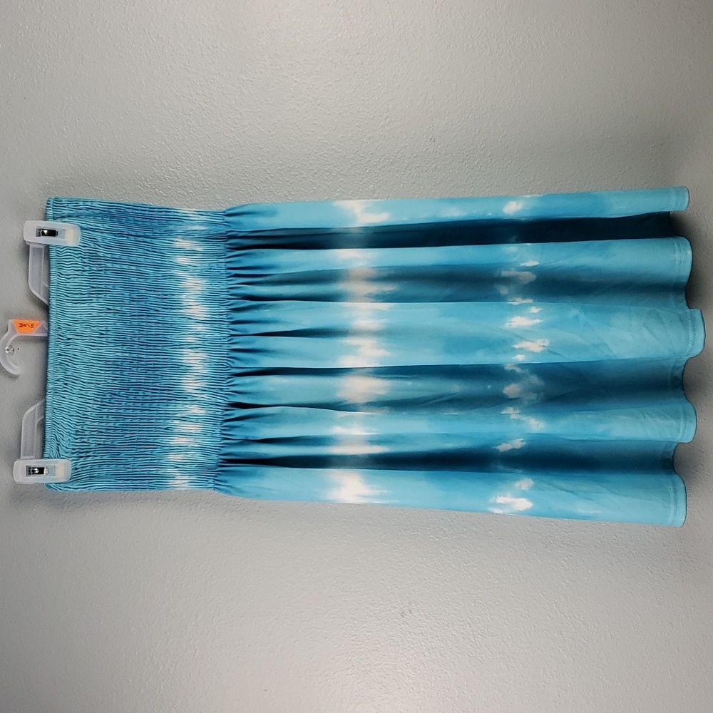 NWOT blue halter top dress